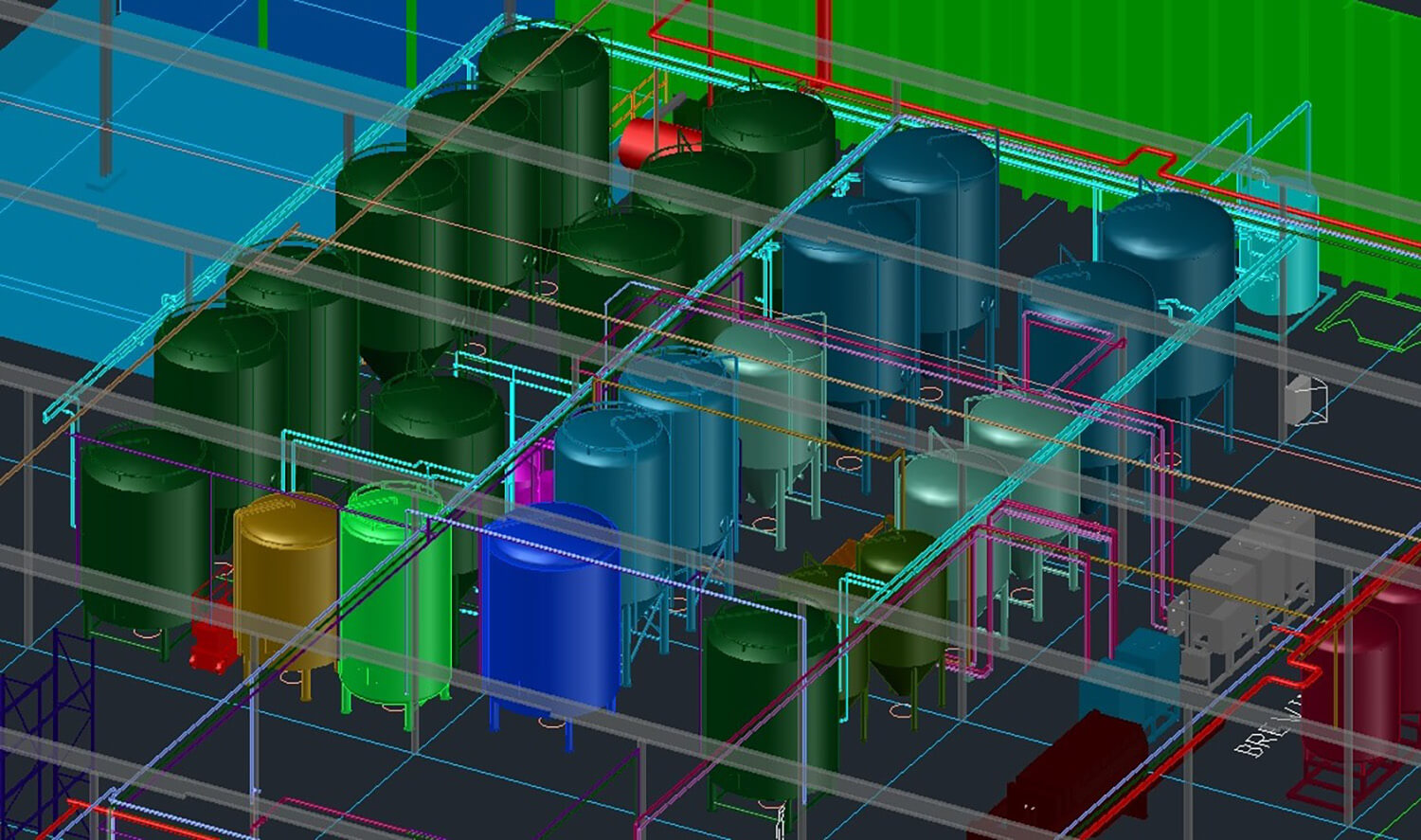 3D Plant Layout Model Logical Systems, LLC