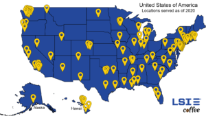 LSI USA Service Map