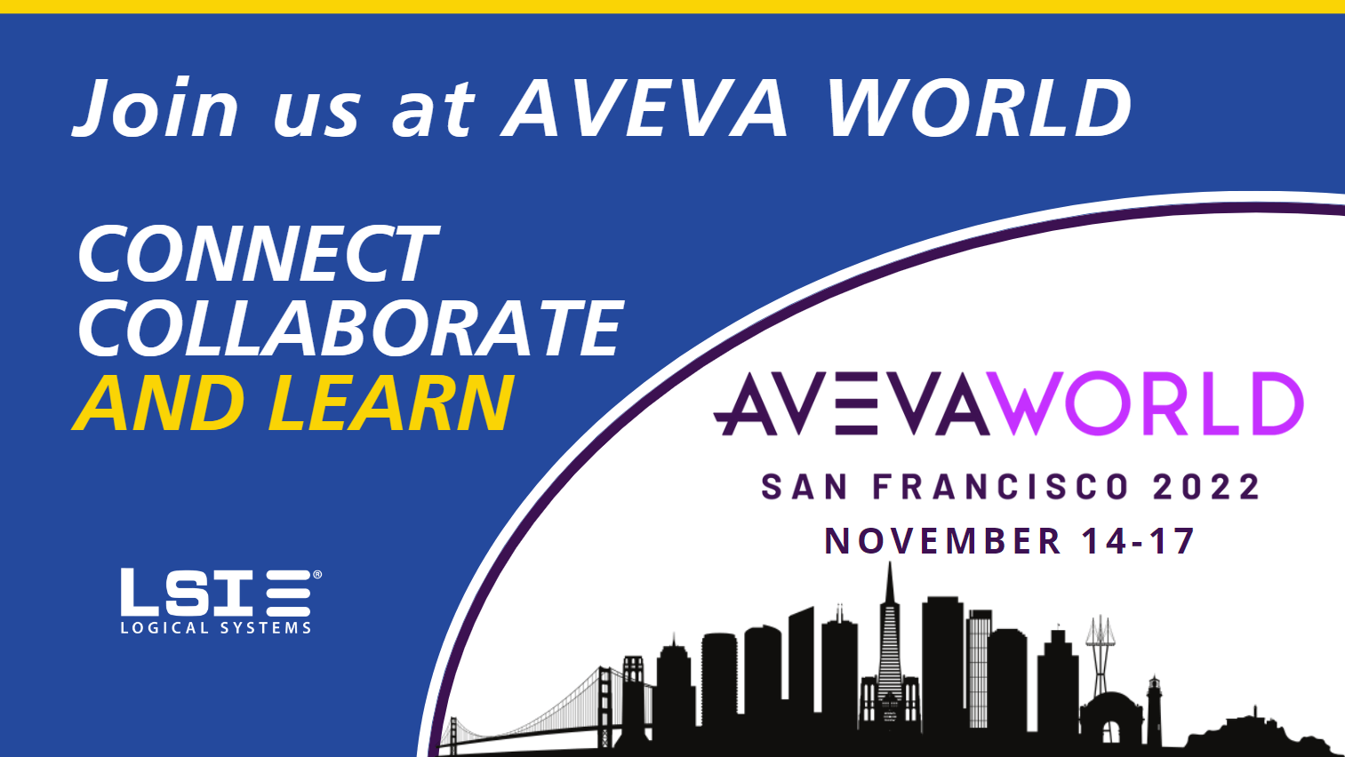 Join us at AVEVA WORLD in San Francisco, CA Logical Systems, LLC