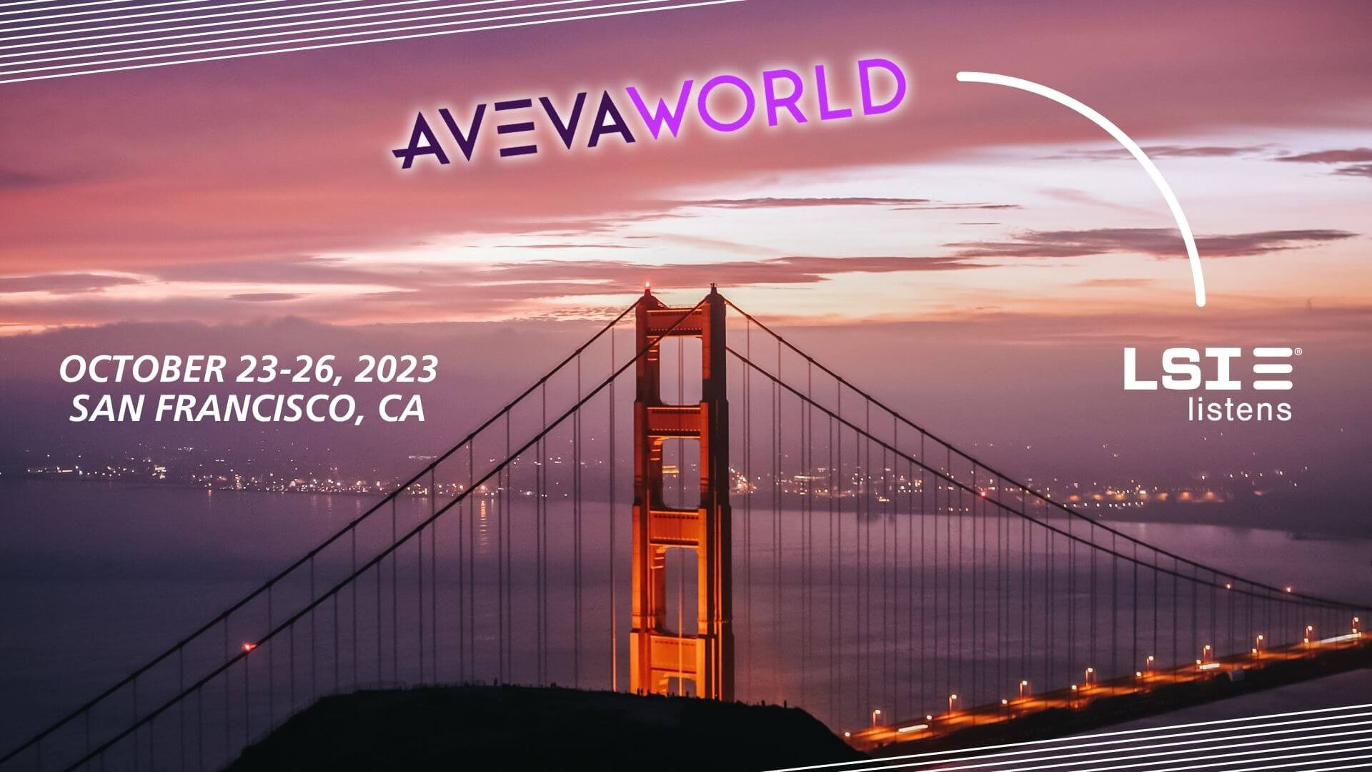 LSI to attend AVEVA WORLD Logical Systems, LLC